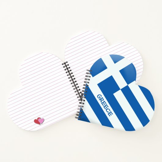 Griechisches Flag Notizblock (Innenseite)