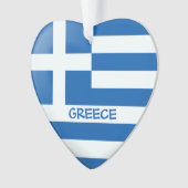 Griechisches Flag Ornament (Vorderseite)