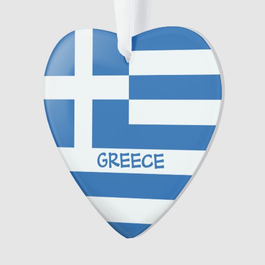 Griechisches Flag Ornament (Vorderseite)