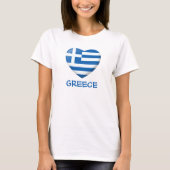 Griechisches Flag T-Shirt (Vorderseite)