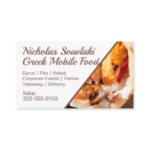 Griechisches Food Gyros Mobile Café