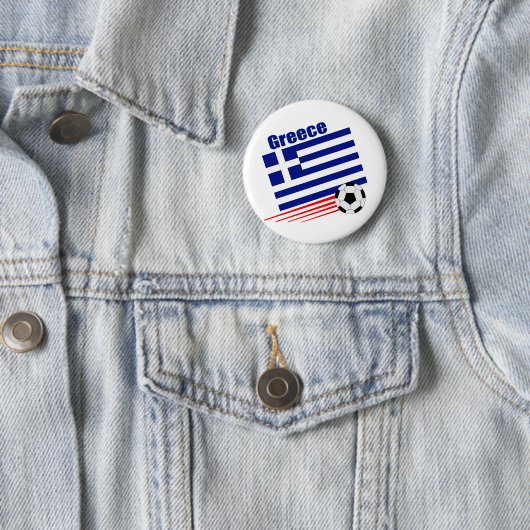 Griechisches Fußball-Team Button (Beispiel)