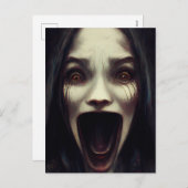 Griechisches Geisterhaus 2022 Feiertagspostkarte (Vorne/Hinten)