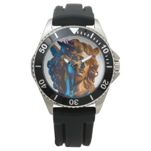 Griechisches Göttinnen-Symbol Armbanduhr