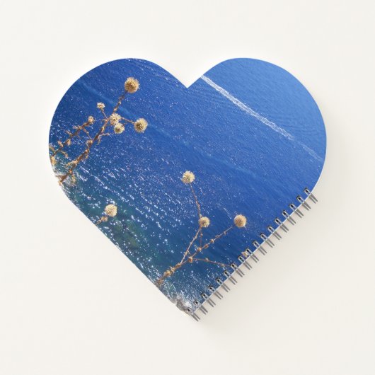 Griechisches Herz Notizblock (Rückseite)