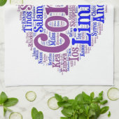 Griechisches Insel-Geschirrtuch Küchentuch (Gefaltet)