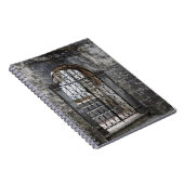 Griechisches Iron Gateway Foto SpiralNotebook Notizblock (Rechte Seite)