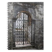 Griechisches Iron Gateway Foto SpiralNotebook