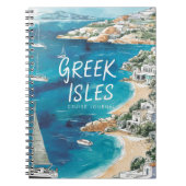 Griechisches Isles Cruise Journal Notizblock (Vorderseite)