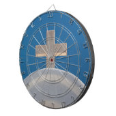 Griechisches Kreuz Dartscheibe (Vorderseite rechts)