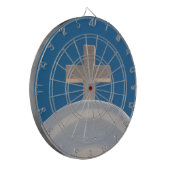 Griechisches Kreuz Dartscheibe (Vorderseite Links)