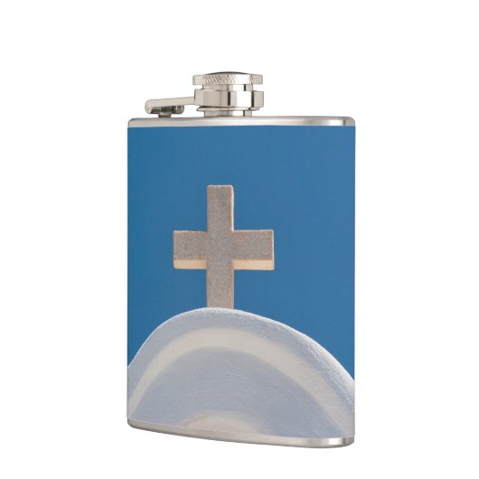 Griechisches Kreuz Flachmann (Links)