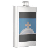 Griechisches Kreuz Flachmann (Rechts)