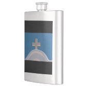 Griechisches Kreuz Flachmann (Links)