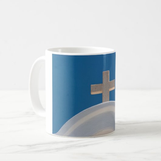 Griechisches Kreuz Kaffeetasse (Vorderseite Links)