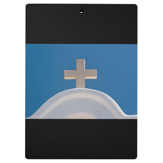 Griechisches Kreuz Klemmbrett (Rückseite)