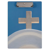 Griechisches Kreuz Klemmbrett (Vorderseite)