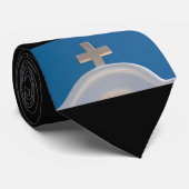 Griechisches Kreuz Krawatte (Gerollt)