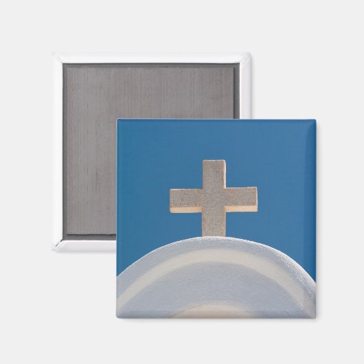 Griechisches Kreuz Magnet (Vorderseite/Rückseite)