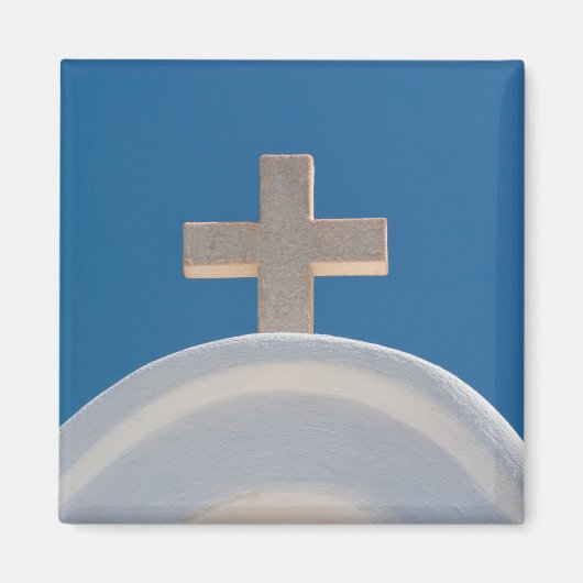 Griechisches Kreuz Magnet (Vorne)