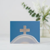 Griechisches Kreuz Postkarte (Stehend Vorderseite)
