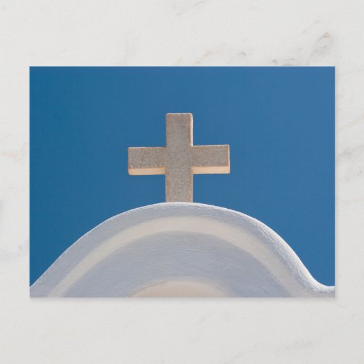 Griechisches Kreuz Postkarte (Vorderseite)