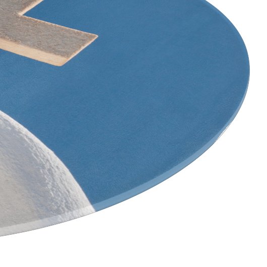 Griechisches Kreuz Schneidebrett (Ecke)