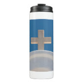 Griechisches Kreuz Thermosbecher (Vorderseite)