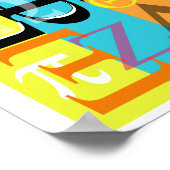 Griechisches Lebensplakat Poster (Ecke)