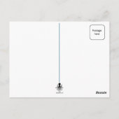 Griechisches Leuchtturm Postkarte (Rückseite)