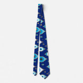 Griechisches Mati Mataki - Schutz des bösen Auges Krawatte (Rückseite)