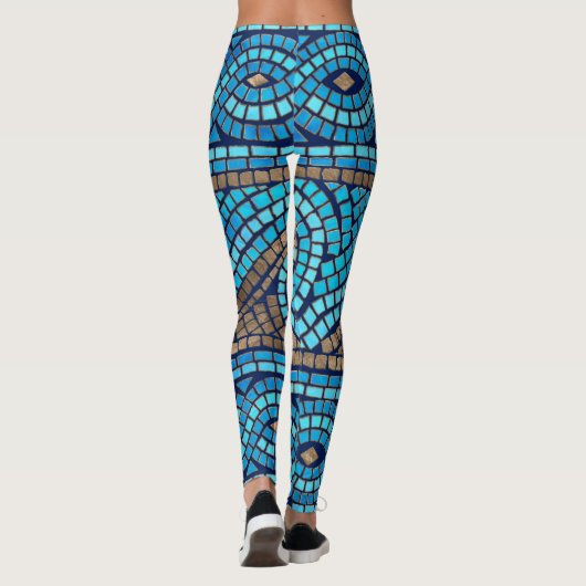 Griechisches Maul Leggings (Rückseite)