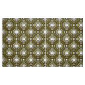 Griechisches Meander Unendlichkeitssymbol Gold Stoff (Fat Quarter (45,7 x 55,9 cm))