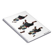Griechisches Minotaurs Dancing Fantasy Art Noteboo Notizblock (Rechte Seite)