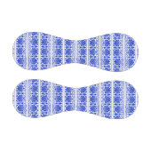 Griechisches Mittelmeer Arabeske Muster Blau Baseball (Paneele)