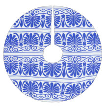 Griechisches Mittelmeer Arabeske Muster Blau
