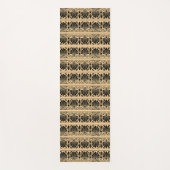 Griechisches Mittelmeer Arabeske Muster Brown Yogamatte (Vorderseite)