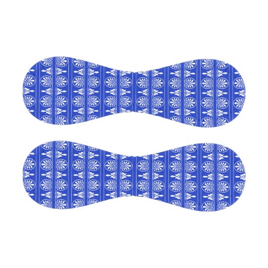 Griechisches Mittelmeer-Muster Blau Baseball (Paneele)