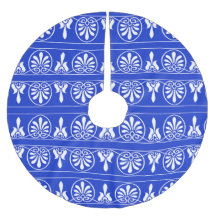 Griechisches Mittelmeer-Muster Blau