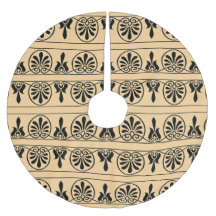 Griechisches Mittelmeer-Muster Brown