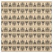 Griechisches Mittelmeer-Muster Brown Stoff (Muster)