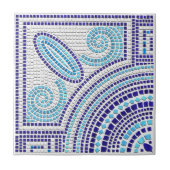 Griechisches Mosaikmuseum Fliese (Vorderseite)