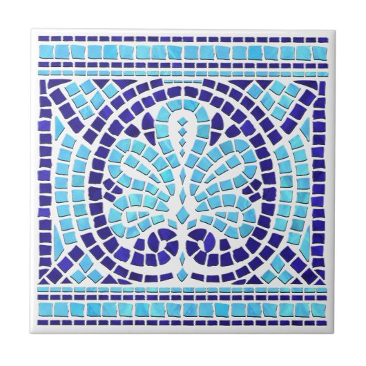 Griechisches Mosaikmuseum Fliese (Vorderseite)