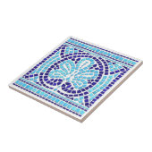 Griechisches Mosaikmuseum Fliese (Seite)