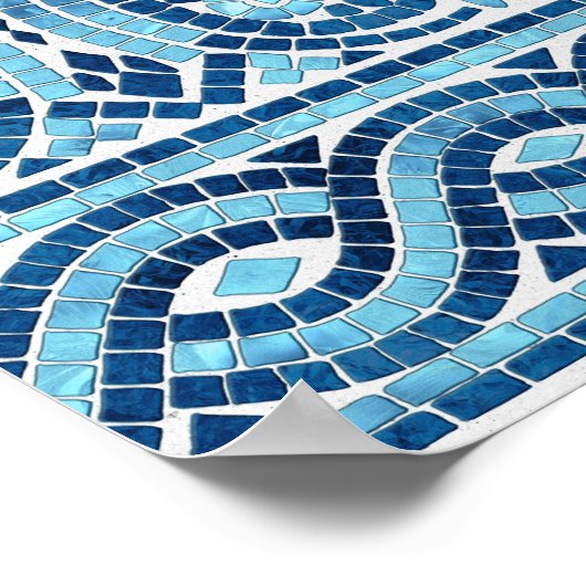 Griechisches Mosaikmuseum Poster (Ecke)