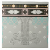 Griechisches Ornament Frieze Pattern Fliese (Vorderseite)