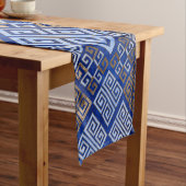 Griechisches Ornament mit Meander Key Kurzer Tischläufer (Beispiel)
