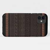 Griechisches Ornamentmuster Case-Mate iPhone Hülle (Rückseite (Horizontal))