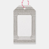 griechisches Party Geschenkanhänger (Rückseite)