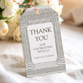 griechisches Party Geschenkanhänger